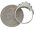 Southwestern Sterling Silver Multicolor Ring Size 6-1/2 VX36690